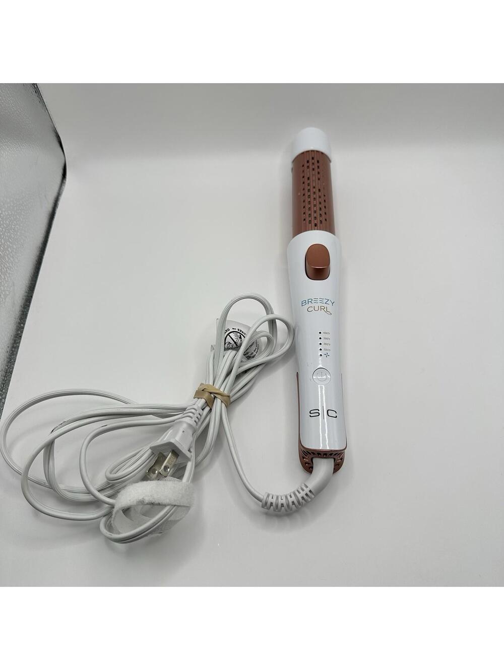 StyleCraft Breezy Curl 2-in1 Cool Air Hair Styler White | SC701B